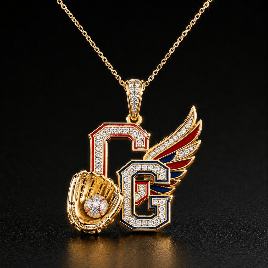 CLG Solid Gold Chain with Diamond Pendant BMD