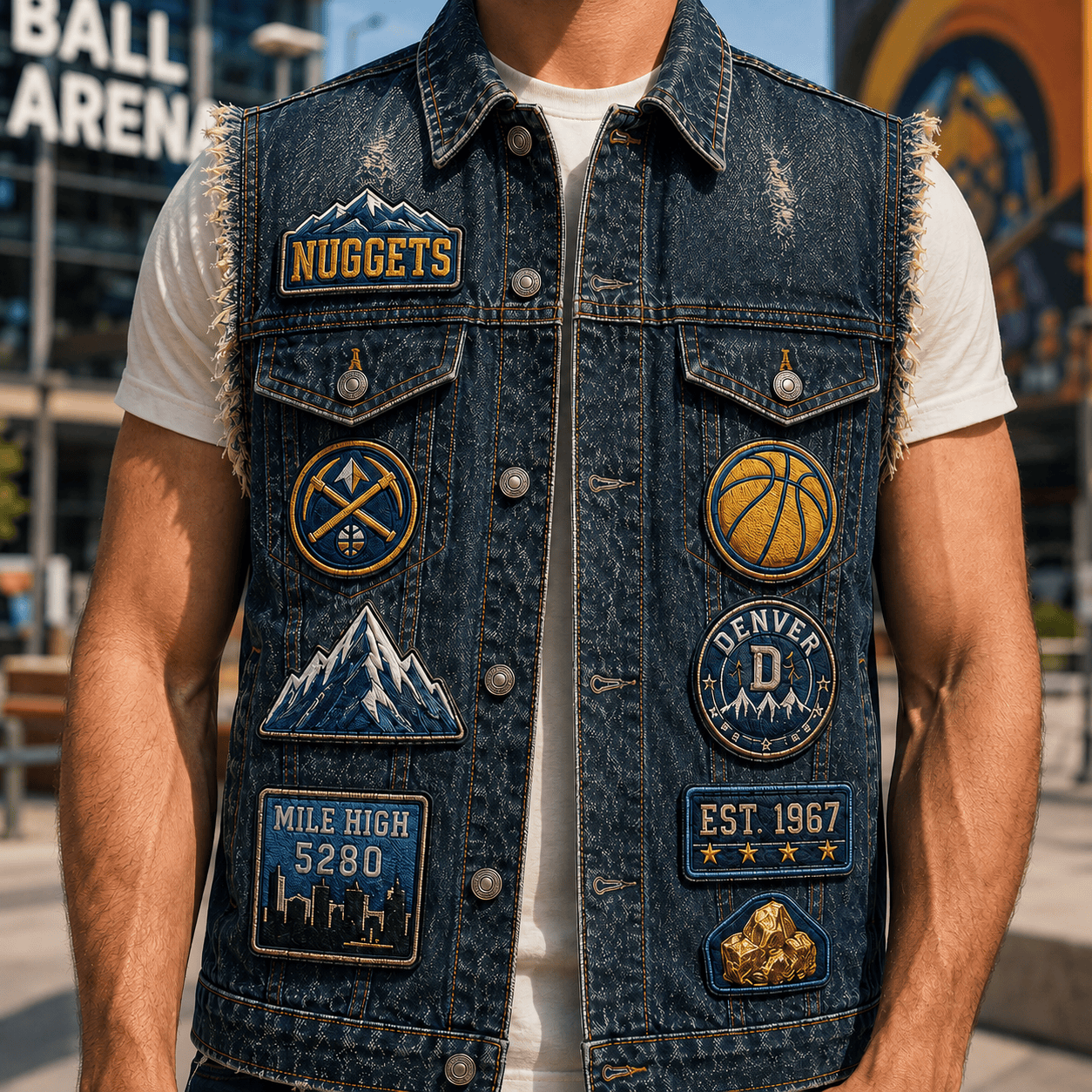DVNG PREMIUM DENIM VEST NVH