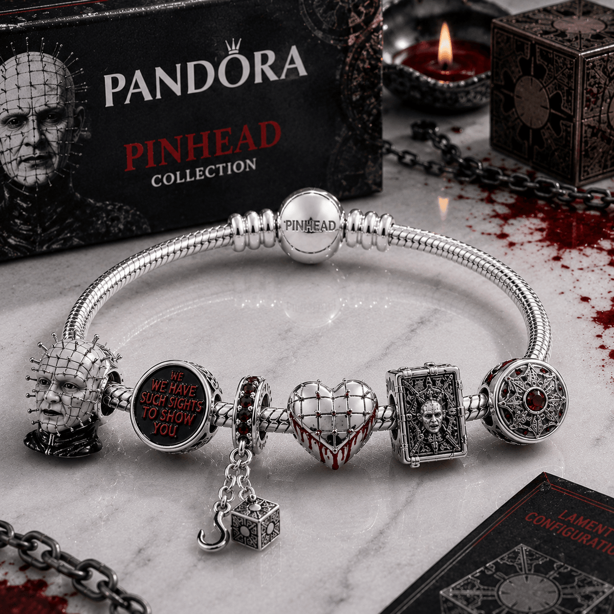 PHH Silver Charm Bracelet Set BMD