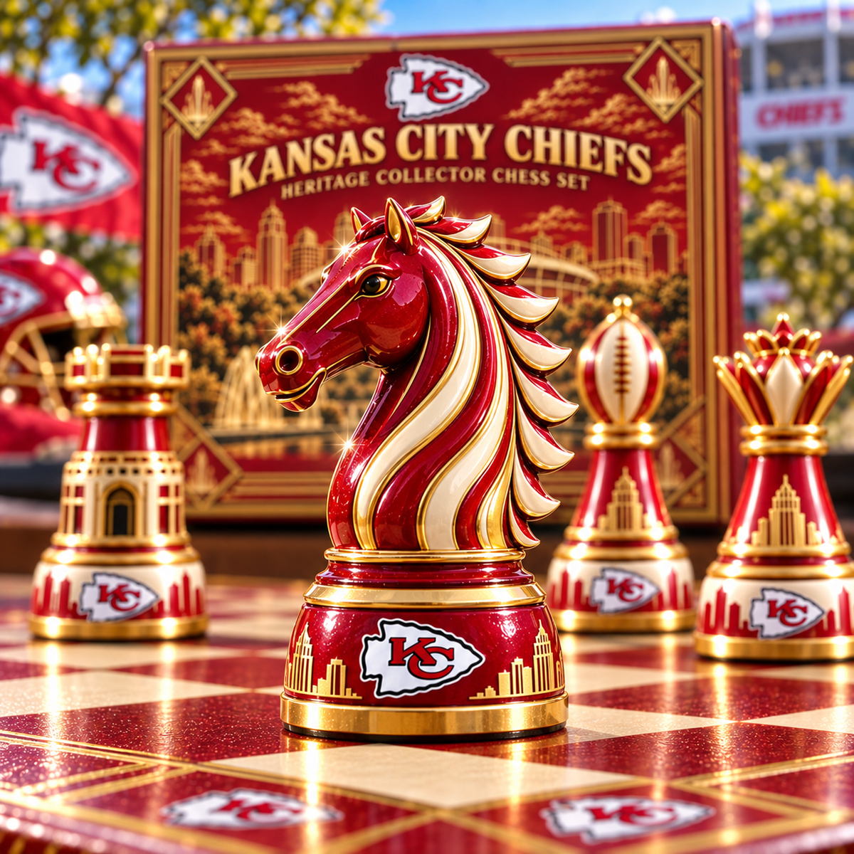 Premium KCC Chess Set NHVH
