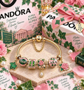 AKA Gold Charm Bracelet Set TTN