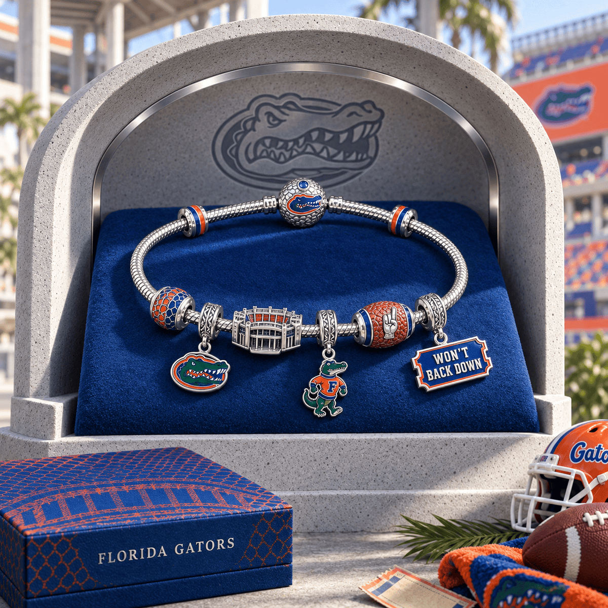 FGT Silver Charm Bracelet Set HQH