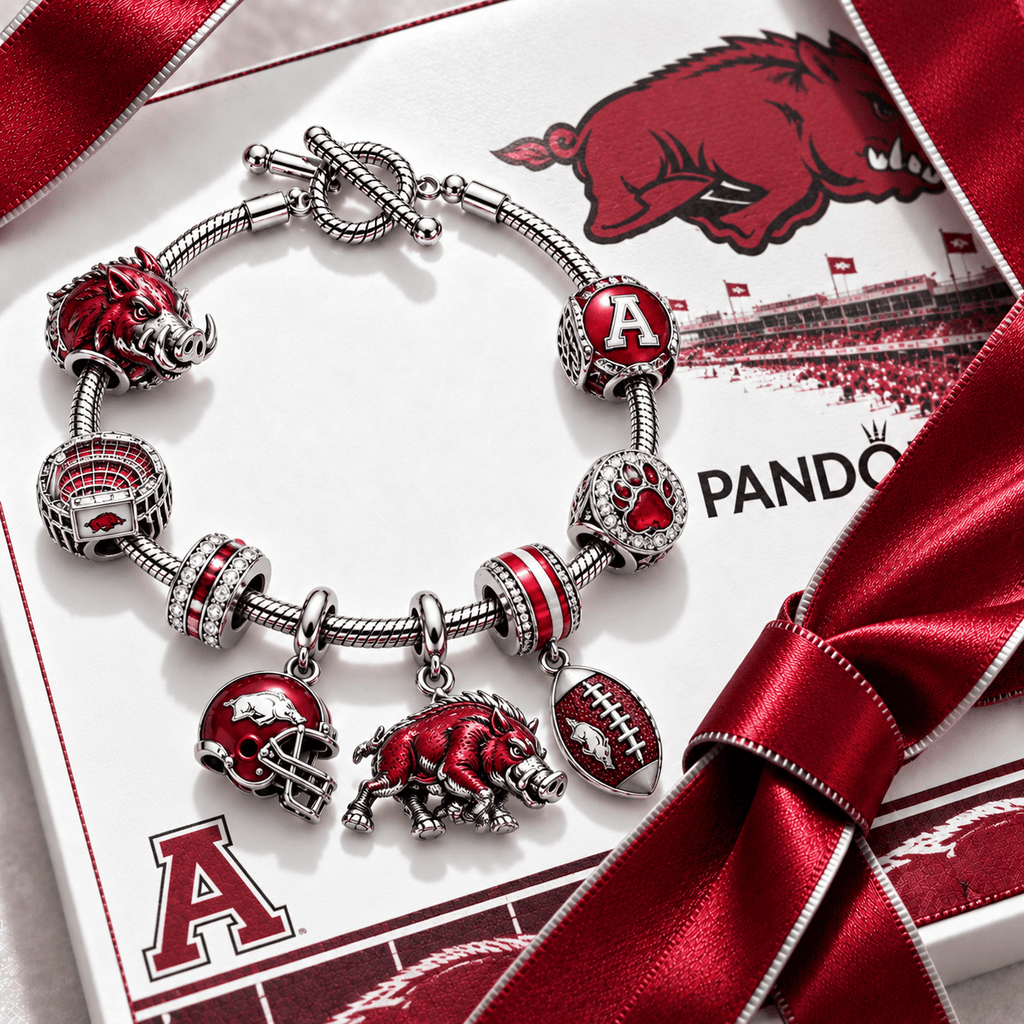 AKR Silver Charm Bracelet Set NTTB