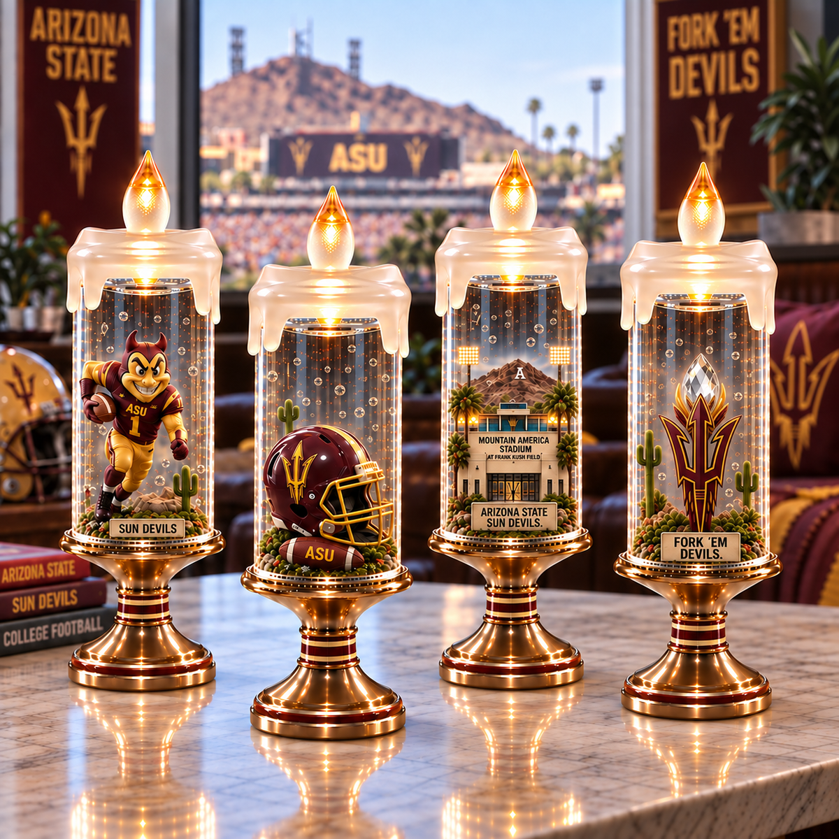 Premium ASSD Candle Ornament Lights TTMH