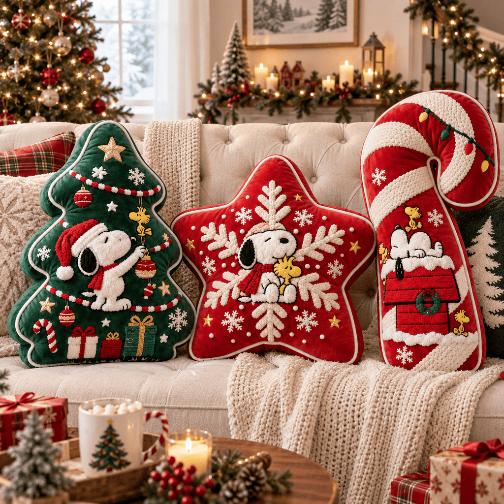 SNPY Christmas Tree Base Pillow Set HTTT