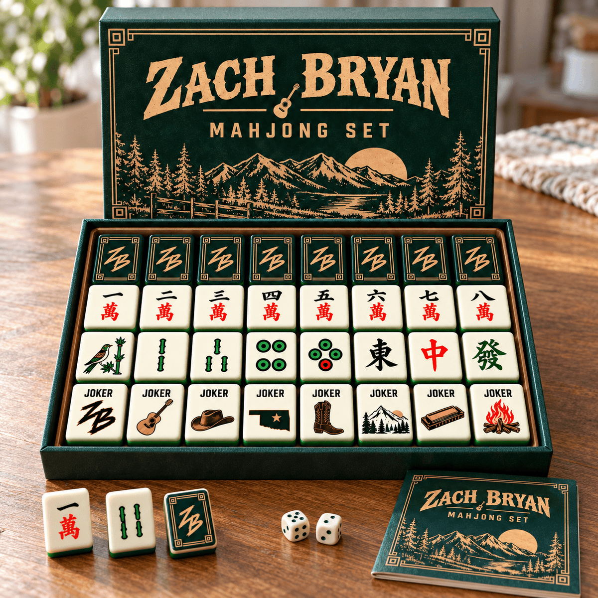 ZBR Premium Mahjong Set – Game Night Edition PNPA