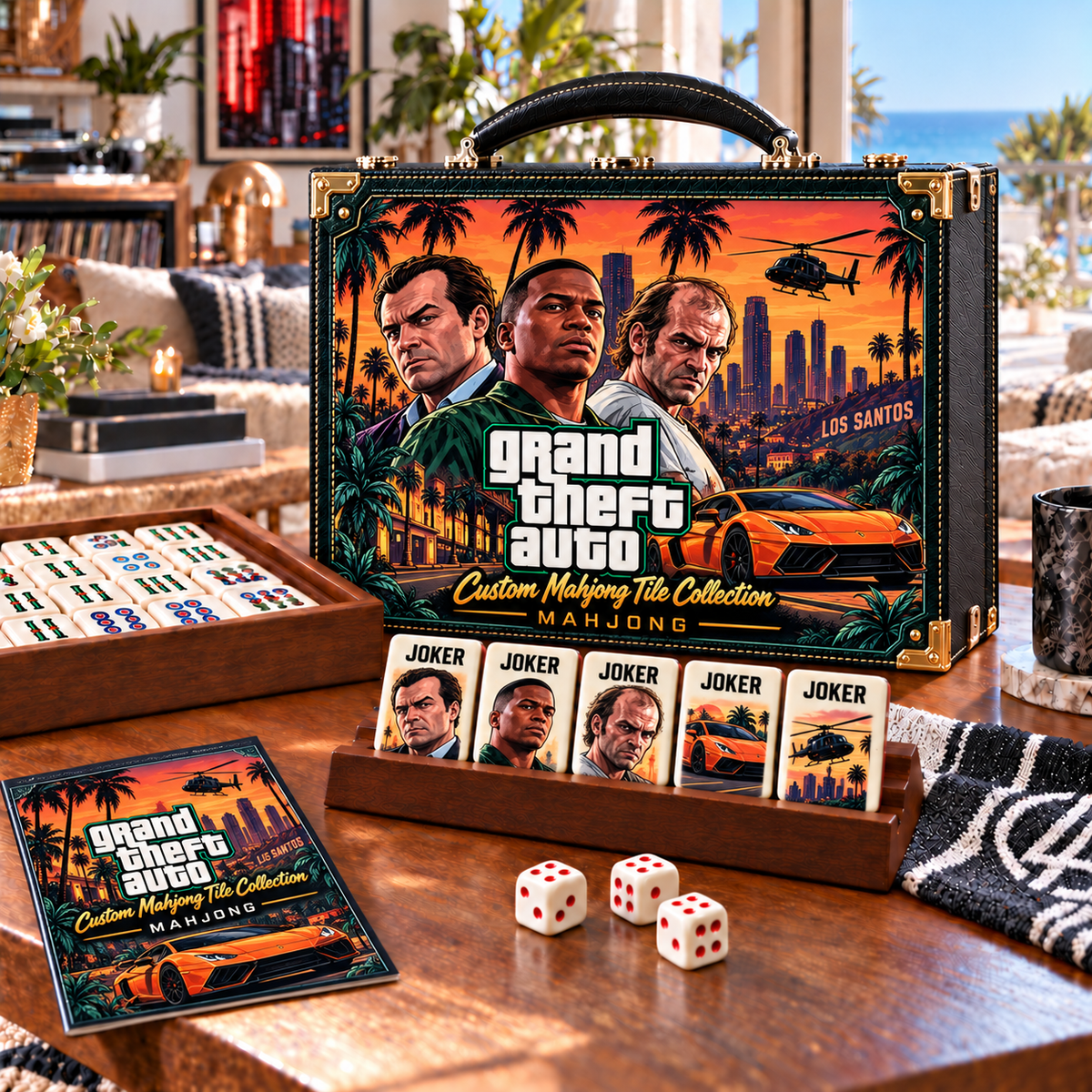 GTA Premium Mahjong Set – Game Night Edition PNPA