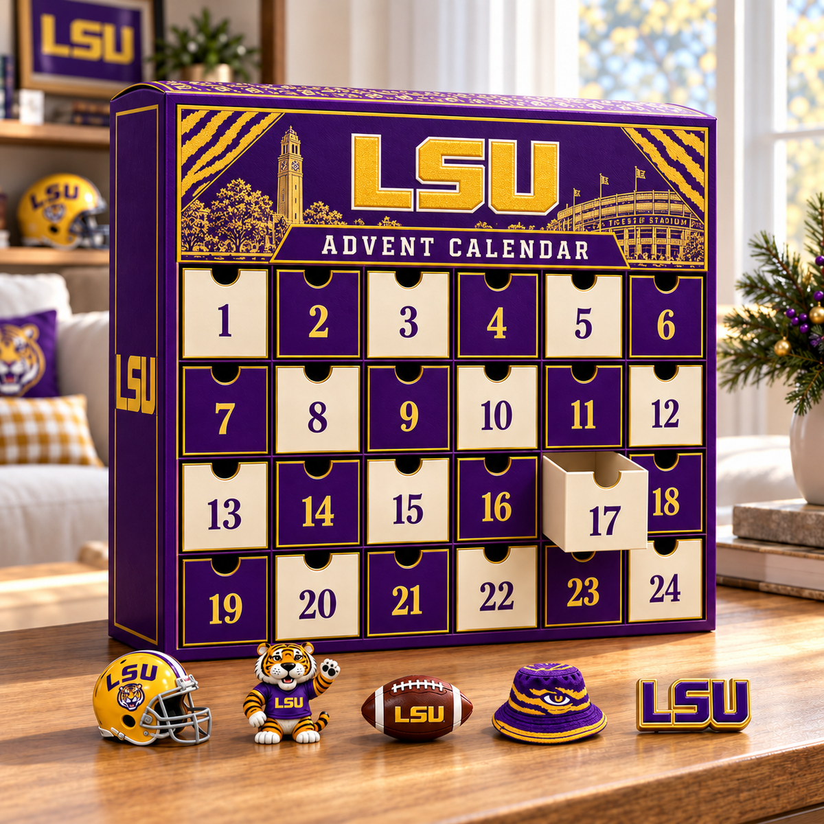 LSU Premium Advent Calendar TMH