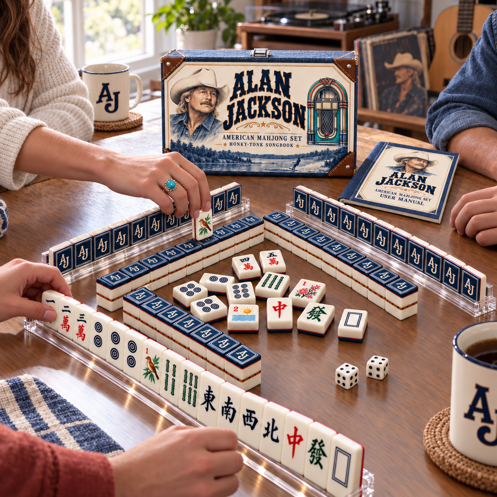 Premium ALJ Mahjong Tiles Set TTMH