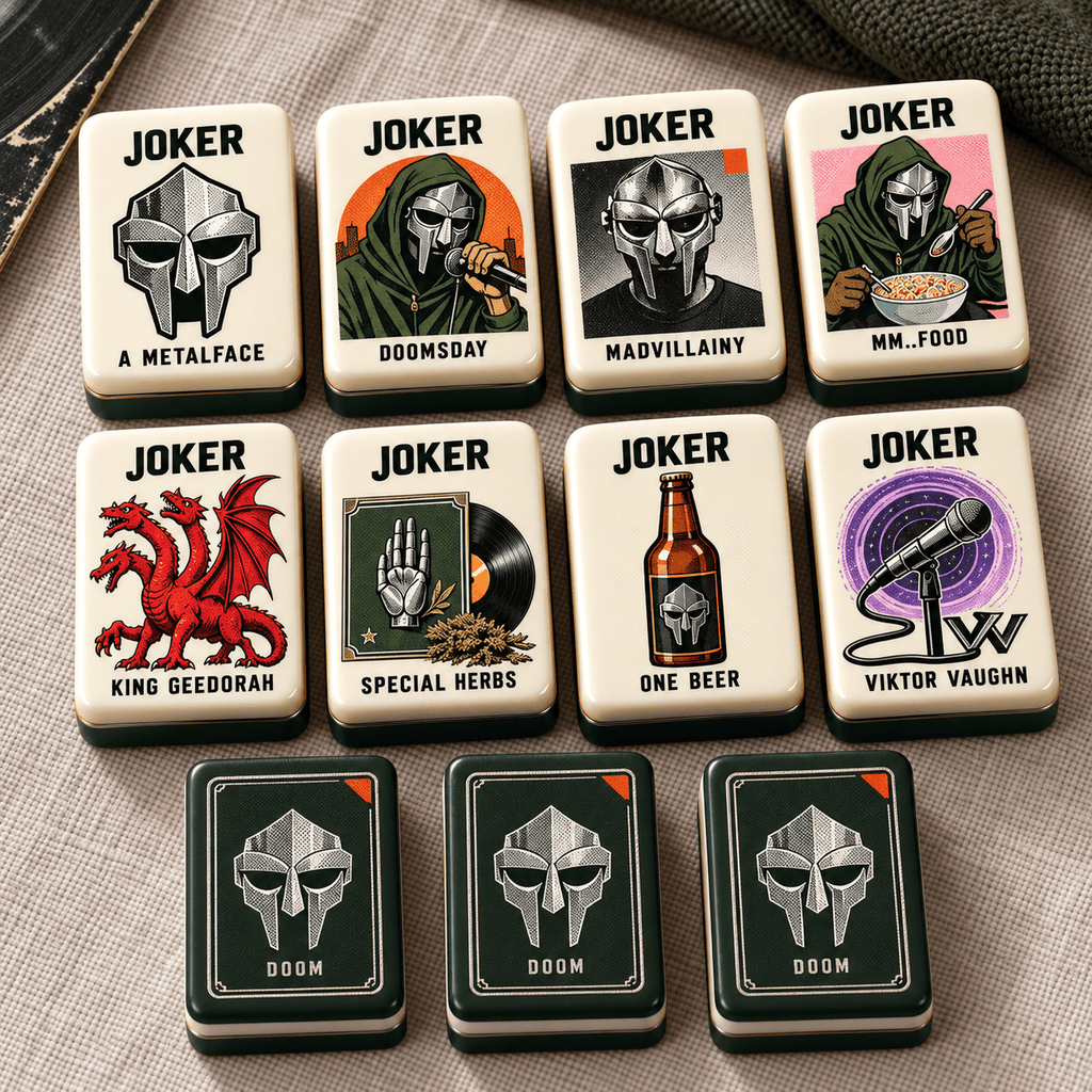 Premium MFD Mahjong Tiles Set PVNA