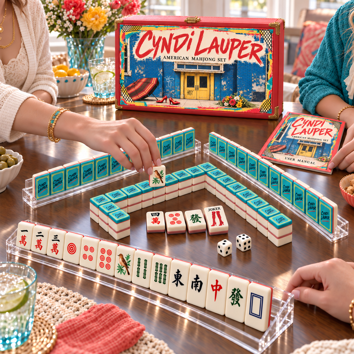 Premium CDL Mahjong Tiles Set TTMH