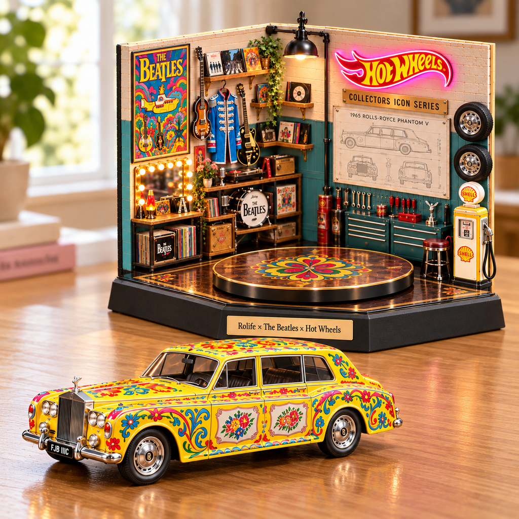 TBE Collectible Car Garage Diorama PNPA