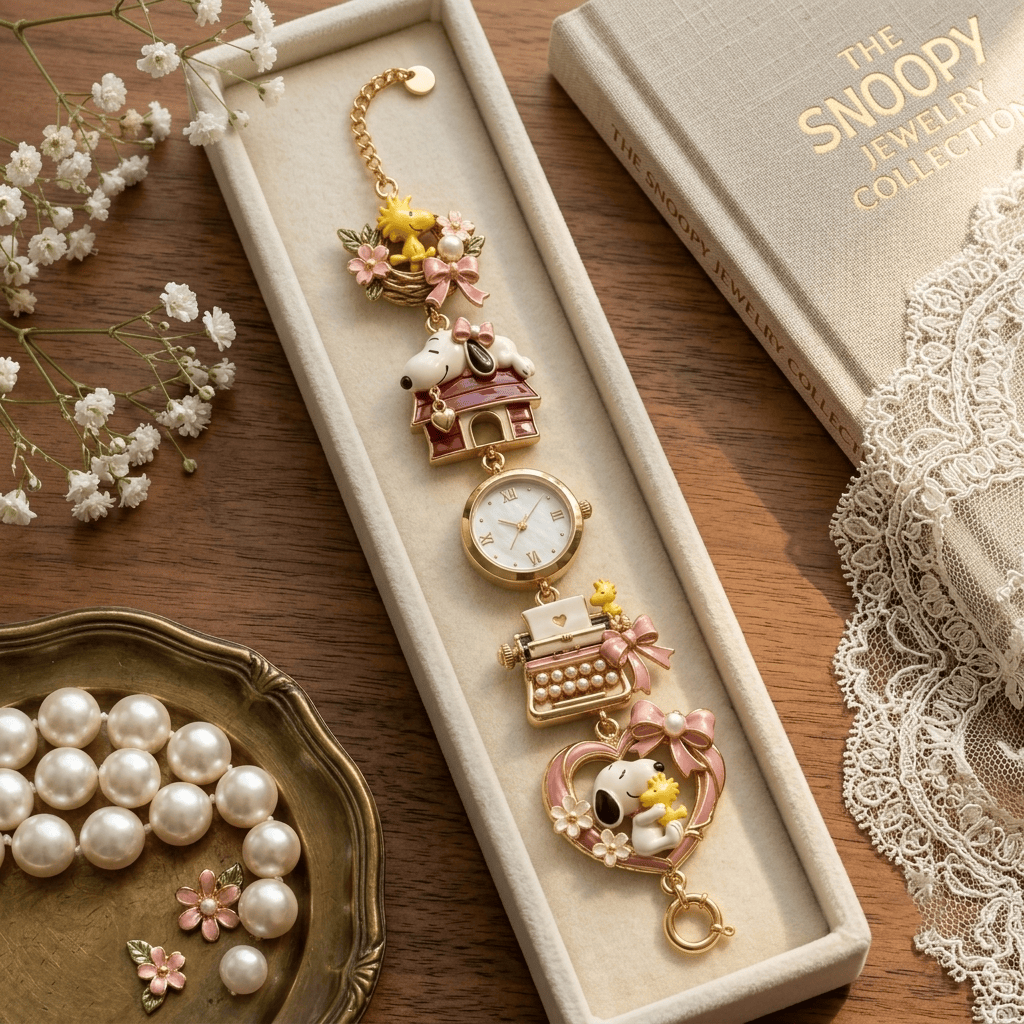 SNPY Premium Statement Charm Watch HTTT