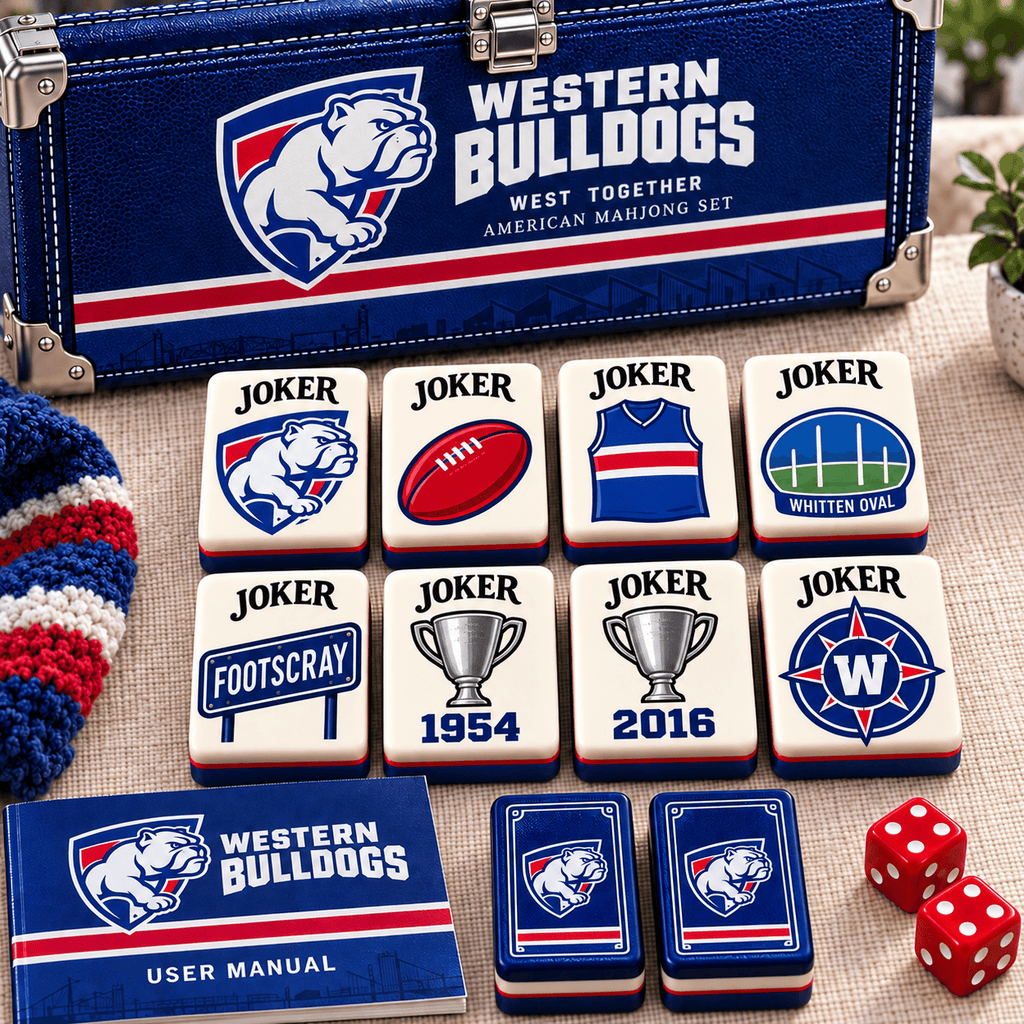 Premium WTBD Mahjong Tiles Set PVNA