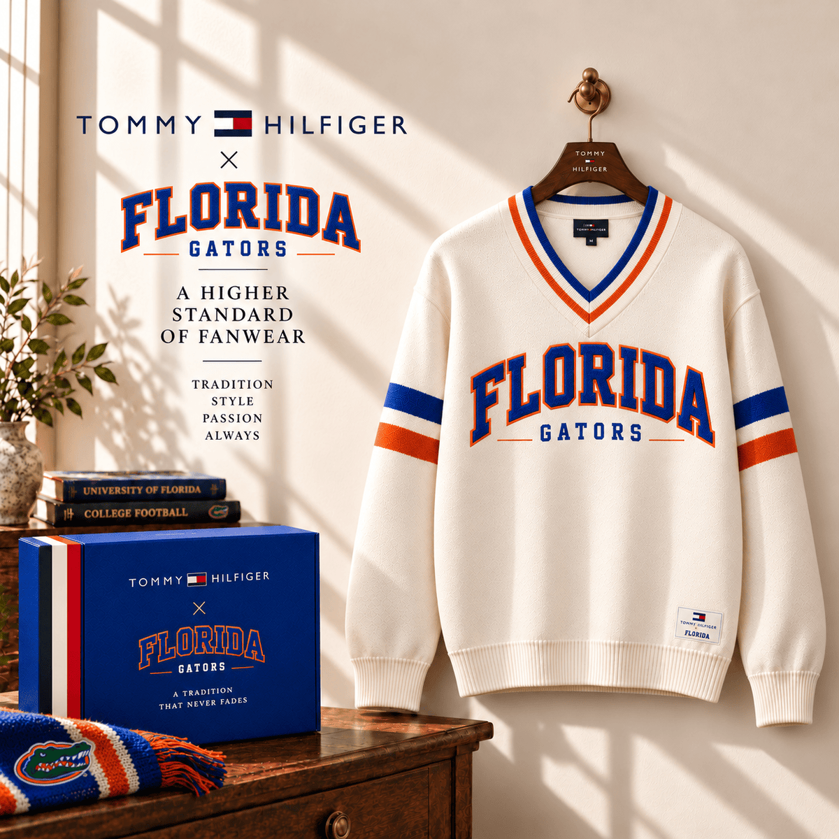FGT Varsity V-Neck Sweater PNPA